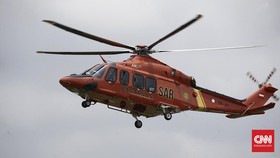 Helikopter Basarnas Jatuh Saat Pantau Letusan Kawah Dieng