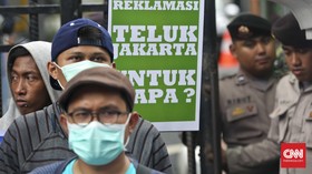 Sidang Gugatan Reklamasi Tiga Pulau di Teluk Jakarta Digelar
