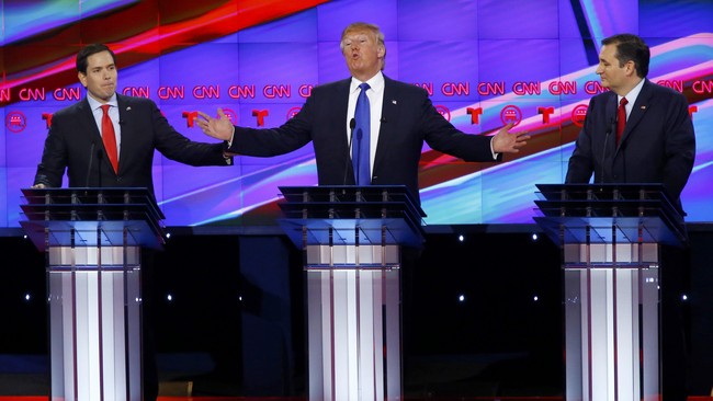 Dua kandidat calon presiden dari Partai Republik, Marco Rubio dan Ted Cruz merilis data pajak untuk menekan Donald Trump untuk melakukan langkah serupa.