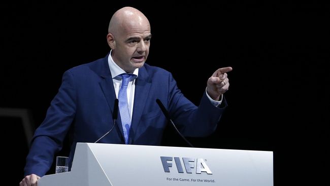 Gaji Presiden FIFA Turun, Rp20 Miliar per Tahun