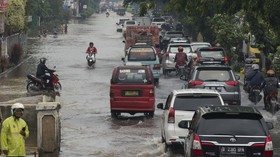 BMKG: Hujan Turun di Jakarta Sepanjang Selasa