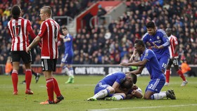 Aksi Kemenangan Chelsea di Markas Southampton