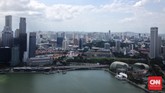 Melihat Kota Singa dari Taman Langit Sands Skypark Observation Desk adalah lokasi di mana pengunjung bisa menikmati pemandangan Singapura dari salah satu gedung tertinggi di Kota Singa tersebut.