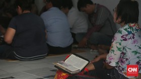 Umat Kristiani di Kalijodo Langsungkan Ibadah Terakhir