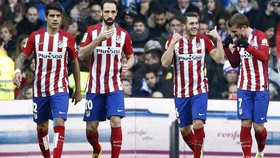 Cara Atletico Redam Barcelona di Camp Nou