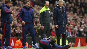 Foto Aksi Kemenangan MU Atas Arsenal