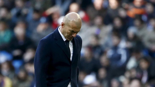 Meski gagal juara, pelatih Real Madrid, Zinedine Zidane, tetap bangga kepada para pemainnya yang terus berjuang di laga-laga terakhir La Liga.