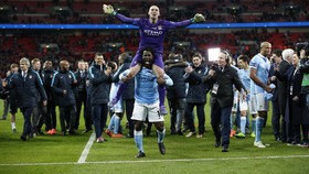 Caballero Pahlawan ManCity Bungkam Liverpool