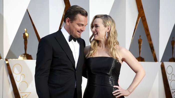 Kate Winslet, nominated for Best Supporting Actress for her role in 