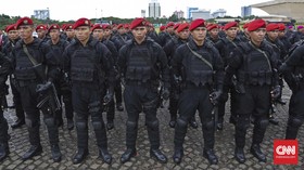 KTT OKI Dijaga Ketat Ribuan Aparat