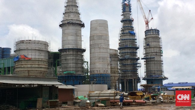 Rencana pengoperasian pabrik dengan kapasitas produksi 2 juta ton pulp dan 500 ribu ton tisu mundur dari jadwal awal Juni 2016 karena faktor cuaca.