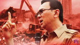 Deretan Aksi Penggusuran Gubernur Ahok