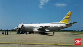 TNI AU Kerahkan Boeing 737 Pantau Dampak Gempa Mentawai