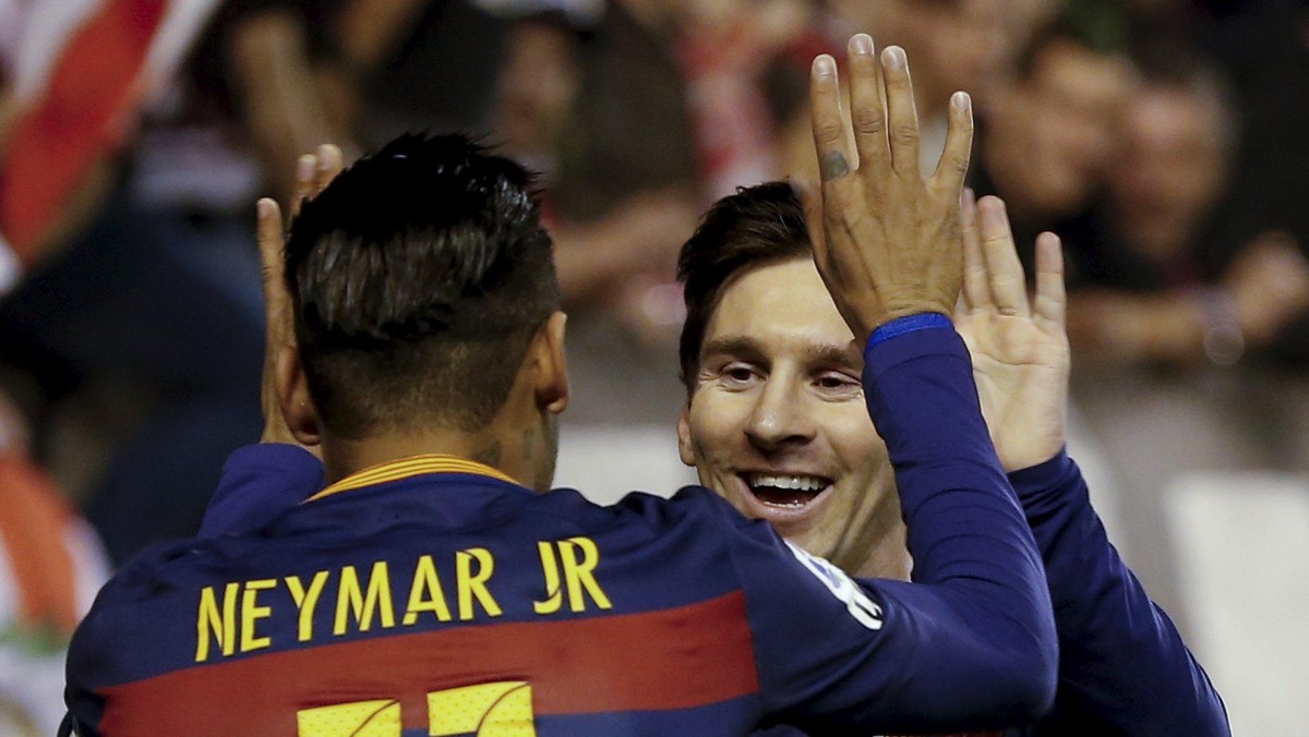 Potret Rekor Barcelona dan Hattrick Lionel Messi