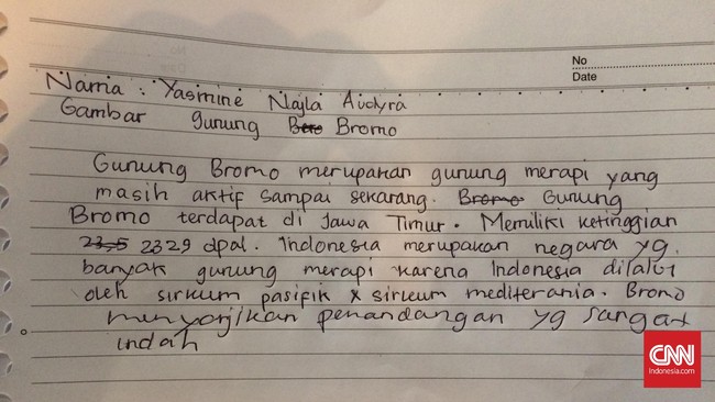 Kalau diberi waktu dua menit untuk menulis, apa yang bisa kalian ceritakan? Lihat yuk apa yang dituliskan teman-temanmu di SMP Labschool Kebayoran Jakarta.