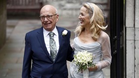 Taipan Media Rupert Murdoch Menikah dengan Jerry Hall