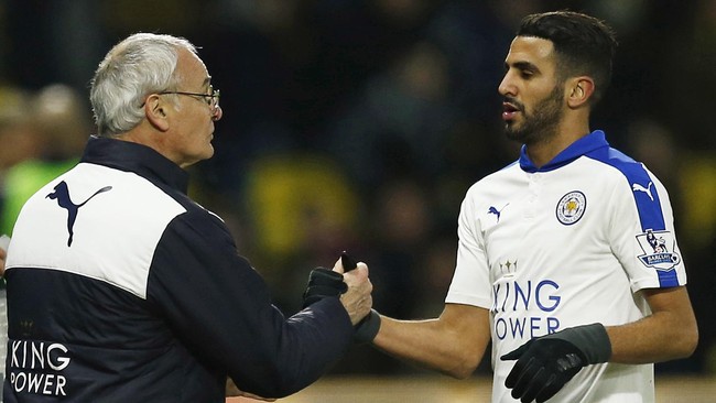 Manajer Leicester City itu mengatakan, ia mengganti Riyad Mahrez karena sudah mulai kelelahan.