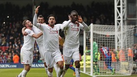 Foto Kemenangan Dramatis Liverpool atas Crystal Palace