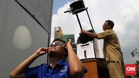 BMKG: Jakarta Diperkirakan Berawan saat Gerhana Matahari