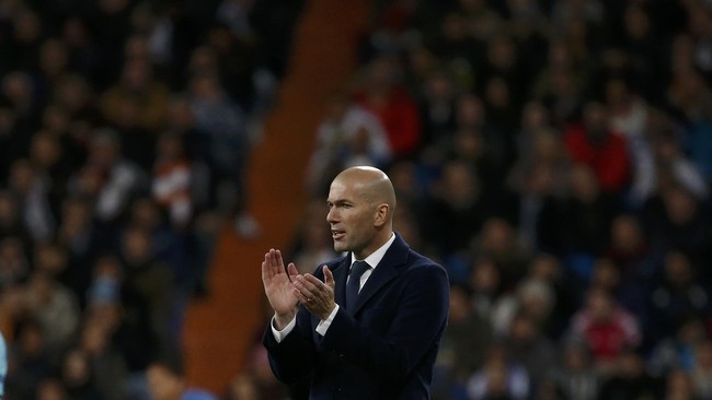 Kemenangan Real Madrid atas Wolfsburg dengan skor meyakinkan 3-0 menjadi momen terindah dalam karier Zinedine Zidane sebagai pelatih.
