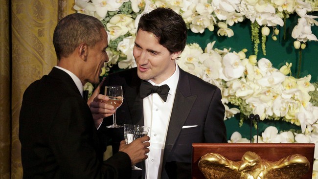 Presiden AS Barack Obama menyambut PM Kanada Justin Trudeau dengan nada bersahabat, mencairkan hubungan kedua negara yang tak terlalu baik sebelumnya.