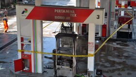 Pertamina Selidiki Penyebab Kebakaran di SPBU MT Haryono