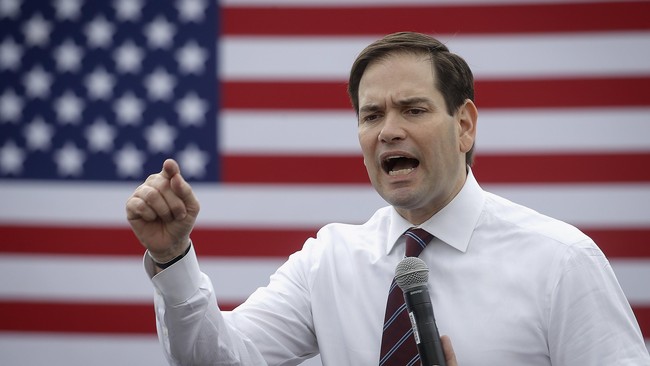 Marco Rubio mengundurkan diri dari nominasi pencalonan presiden Partai Republik setelah kalah dalam pemungutan suara primer di kampung halamannya di Florida.