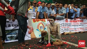 Dijanjikan Pemerintah Tutup Aplikasi, Massa Sopir Bubar