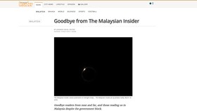 Usai Diblokir, The Malaysian Insider Akan Tutup
