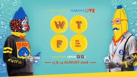 Aksi Interaktif Ta-Ku Puaskan Pengunjung We The Fest 2016