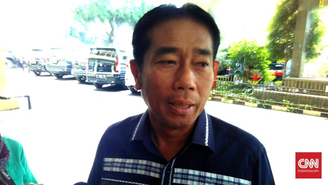 Wakil Ketua Dewan Perwakilan Rakyat Daerah Jakarta Abraham 'Lulung' Lunggana kembali mendatangi Badan Reserse Kriminal di Markas Besar Polri, Jakarta, hari ini.