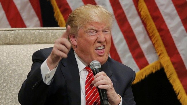 Trump, jika terpilih presiden, akan menarik pasukan Amerika Serikat dari Jepang dan Korsel lalu menggantinya dengan senjata nuklir.