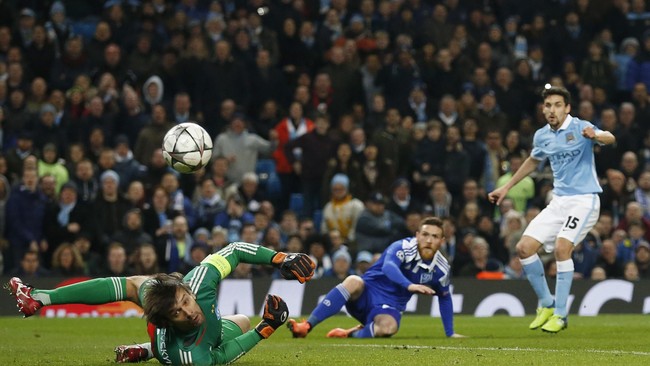 Manchester City akhirna sukses mendapatkan tiket ke babak perempat final Liga Champions untuk pertama kalinya dalam sejarah klub mereka.