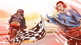 Arti Sinyal Bendera di MotoGP
