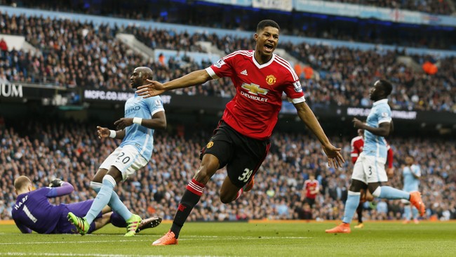 Kemenangan di Etihad Stadium, markas ManCity, menegaskan ManUnited sebagai penguasa Kota Manchester!