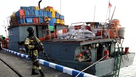 Penyelundupan 9,5 Ton Pasir Timah ke Singapura Digagalkan