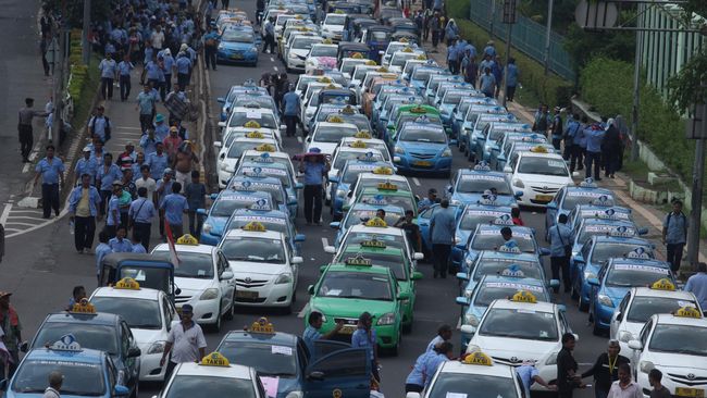 Argo Taksi Konvensional Masih Macet Sepanjang Tahun Lalu