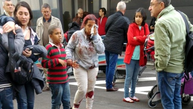 Jumlah korban tewas di serangan Brussels, Belgia, bertambah menjadi 34 orang dan 170 orang lainnya mengalami luka-luka.