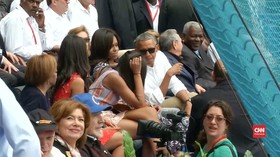 Obama Nikmati Pertandingan Bisbol di Kuba