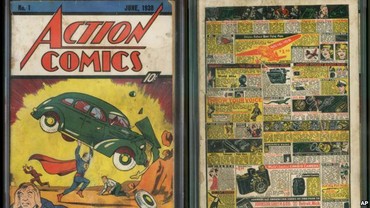 img-title Komik Pertama Superman Laku Rp45,5 M, Termahal Ketiga Sepanjang Masa