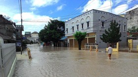 Sebagian Ibu Kota Bangka Belitung Kembali Terendam Banjir