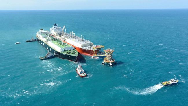 Perusahaan Korsel Siap Bangun FSRU Rp10 Triliun di Indonesia Investasi sebesar US$800 juta tersebut akan digunakan calon investor untuk menyediakan dua kapal FSRU dan satu kapal LNG Carrier.