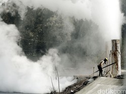 Ada Gas Nyembur di Lapangan Panas Bumi Sorik Marapi, ESDM Ungkap Sebabnya