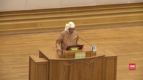 Presiden Sipil Pertama Myanmar Dilantik