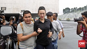Zaskia Gotik Minta Keadilan dan Maaf ke DPR RI