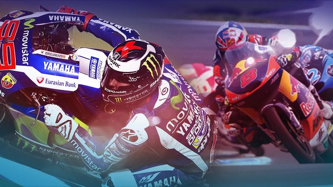 Persaingan Marc Marquez, Valentino Rossi, dan Jorge Lorenzo kembali terjadi di MotoGP Argentina. Baca live update di sini.