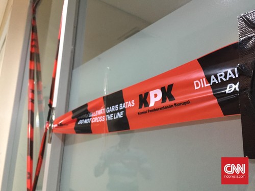 Sejumlah Ruang Pejabat Pemkab Kolaka Timur Sultra Disegel KPK