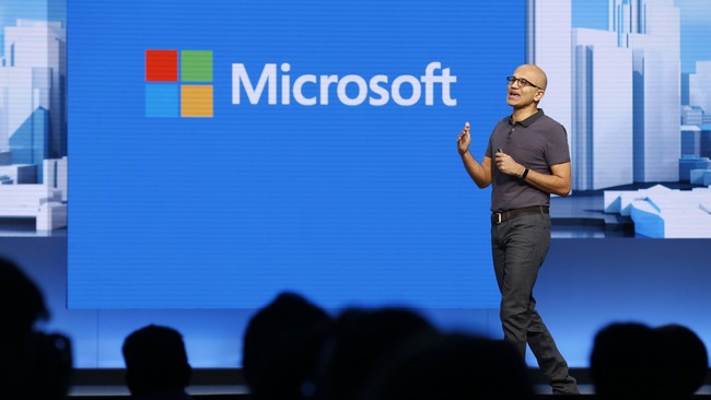 "Bot seperti sebuah aplikasi baru yang bisa Anda ajak bicara. Asisten personal pun bisa memanggil bot atas perintah Anda," kata CEO Microsoft Nadella.