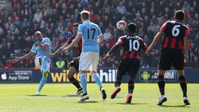 Man City Unggul 3-0 Atas Bournemouth di Babak Pertama
