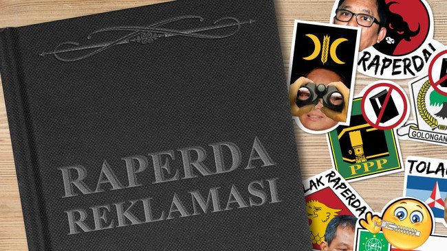 Dua partai di DPRD Jakarta, PPP dan PDIP, menolak pembahasan Raperda Rencana Zonasi & Raperda Tata Ruang. Namun delapan partai lain belum menentukan sikap.